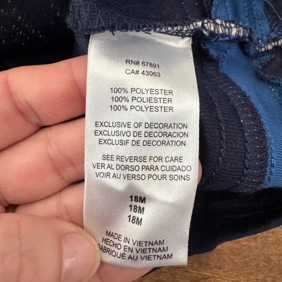 Columbus Blue Jackets NHL Hockey Jersey Infants Size 18 Months - Picture 6 of 7